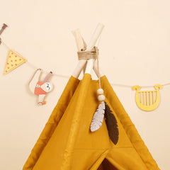 ZEZE Teepee Cat Tent With Cushion Bed