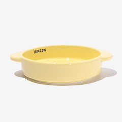 BRIDGE DOG-MINI POT- BABY YELLOW(GLOSSY)