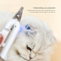 Petpure T10 Pet Nail Clipper (with LED)-Pink
