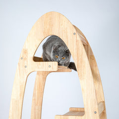 Honeypot Cat® Miaozuo Solid Wood Cat Tree AG190501