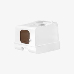 Auto-sensor deodoranted drawer type cat litter box