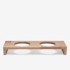 BRIDGE DOG TRAY 2 6CM OAK