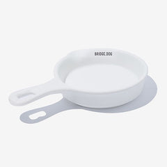 BRIDGE DOG MINI PAN WHITE (MATTE)