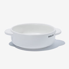 BRIDGE DOG POT WHITE (MATTE)