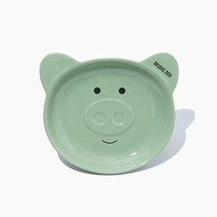 BRIDGE DOG PIGGY DISH AVOCADO FACE (GLOSS)