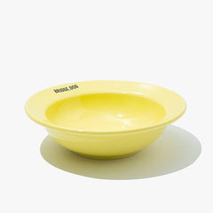 BRIDGE DOG MINI DISH LEMON CREAM (GLOSS)