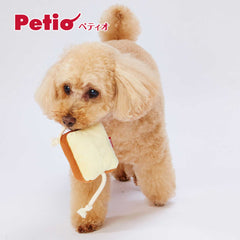 Petio Bakery Series Mochi Bread Plush Dog Toy