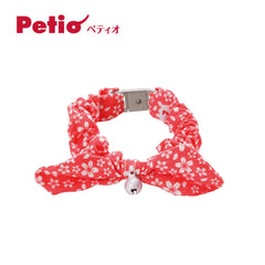 Petio Neko Komachi Chou Chou Cat Collar Sakura – Red
