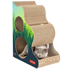 HONEYPOT CAT® Cat Scratcher Forest Theme - L