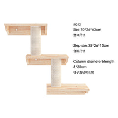 HONEYPOT CAT Solid Wood Cat Tree - Q12