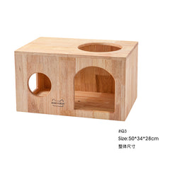 HONEYPOT CAT Solid Wood Cat Tree - Q3