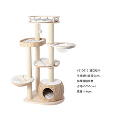 HONEYPOT CAT Solid Wood Cat Tree - 210012 (141cm)